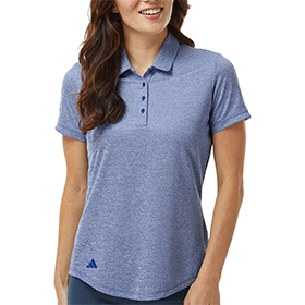 Adidas - Women's Space Dyed Polo: AD-A592