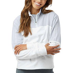 Adidas - Women's Fleece Quarter-Zip Pullover - A601: AD-A601