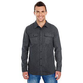 Burnside Men's Solid Flannel Shirt: BU-8200