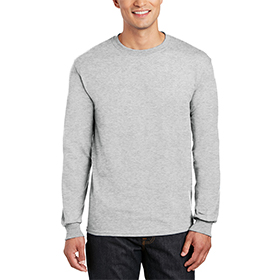 Gildan DryBlend Men 50 Cotton 50 Poly Long Sleeve T Shirt: GI-8400