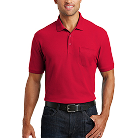 Port Authority Core Classic Pique Pocket Polo: PO-K100P