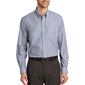 Port Authority Crosshatch Easy Care Shirt: PO-S640