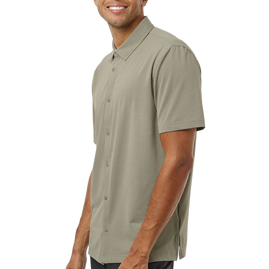 Adidas - Button Down Short Sleeve Shirt: AD-A595V2