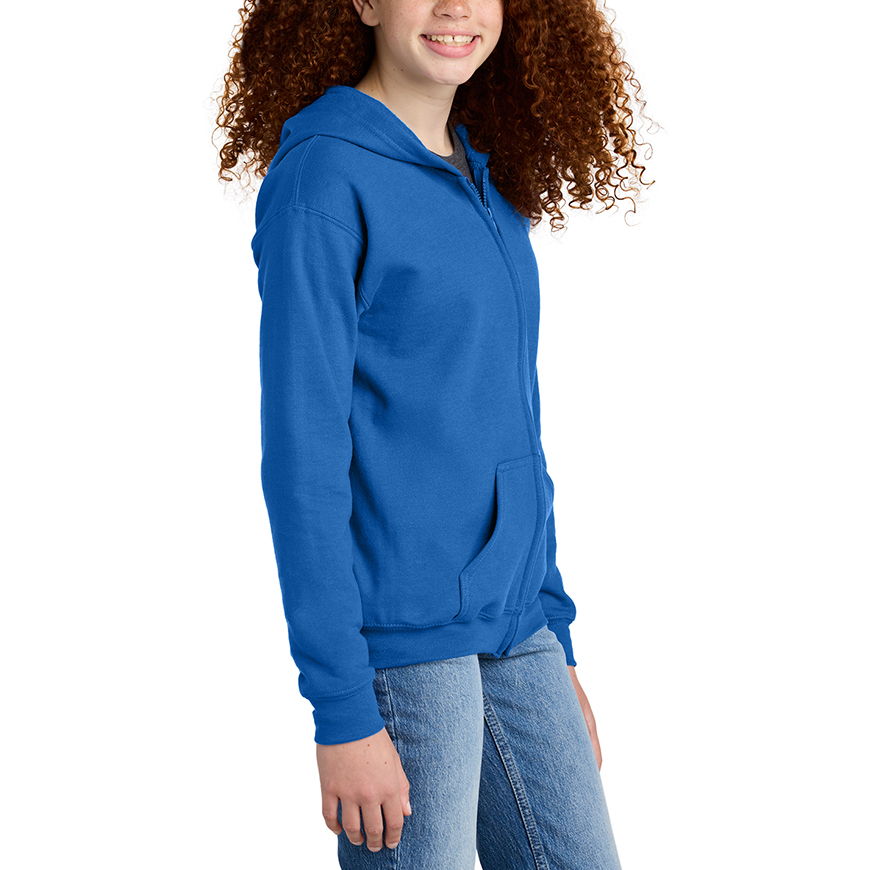 Adult Full Zip Hooded Sweatshirt: GI-18600BV2