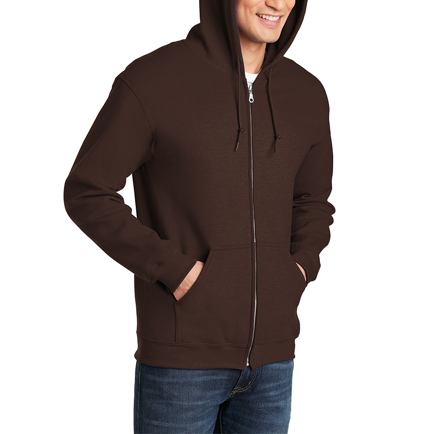 Gildan Adult Heavy Blend Full-Zip Hooded Sweatshirt: GI-18600V3