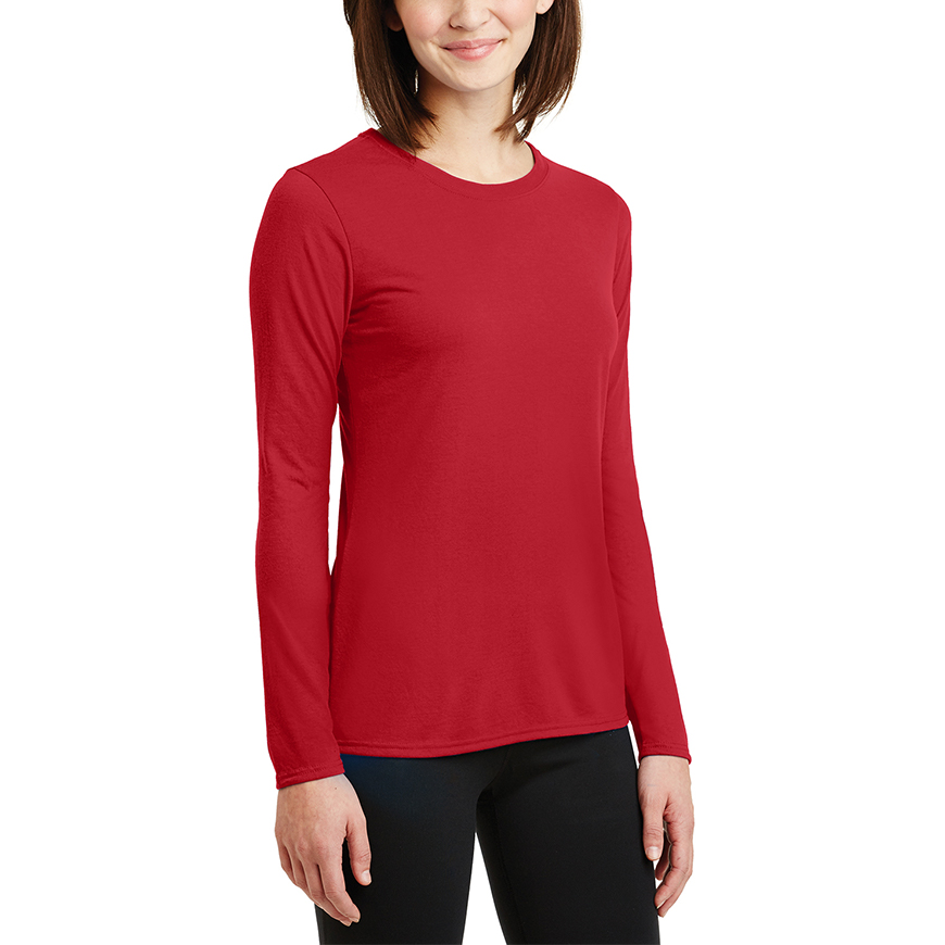 Gildan Performance® Women’s Long Sleeve T-Shirt – 42400L: GI-42400LV3