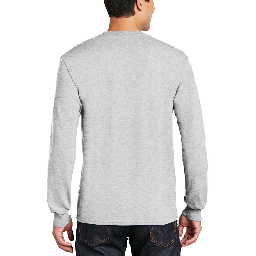 Gildan DryBlend Men 50 Cotton 50 Poly Long Sleeve T Shirt: GI-8400V1