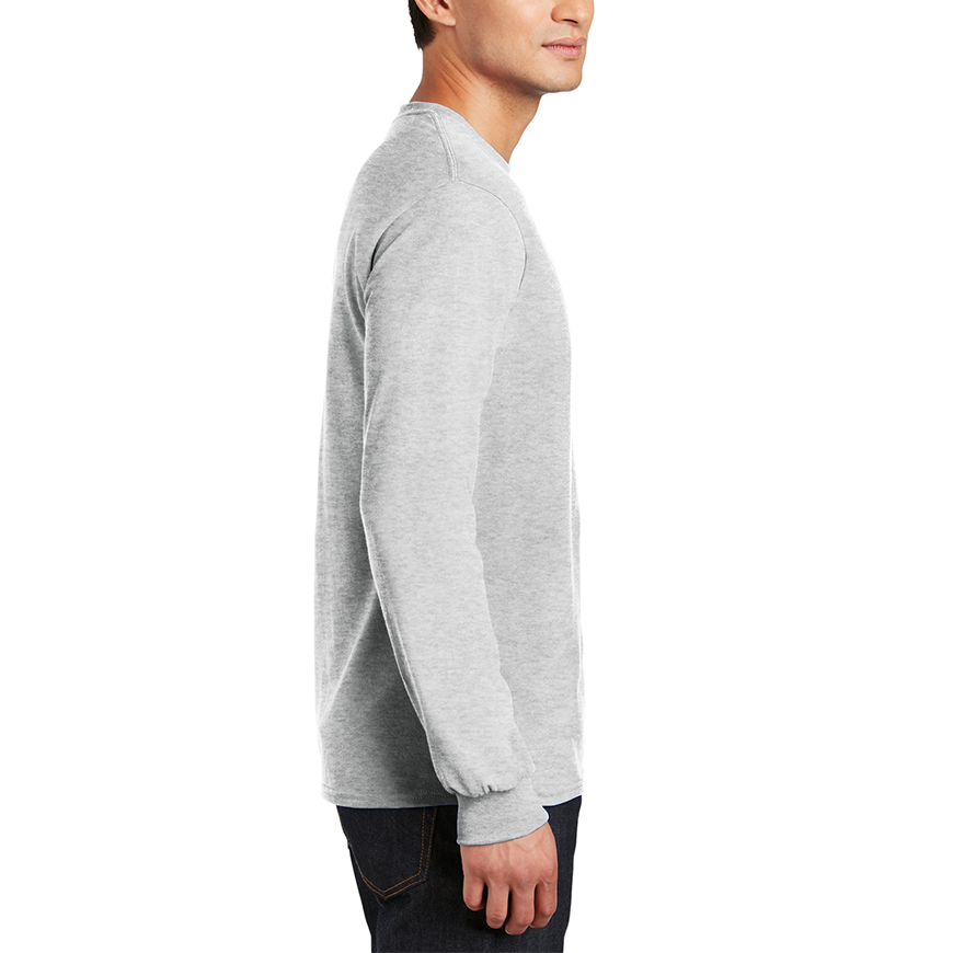 Gildan DryBlend Men 50 Cotton 50 Poly Long Sleeve T Shirt: GI-8400V2