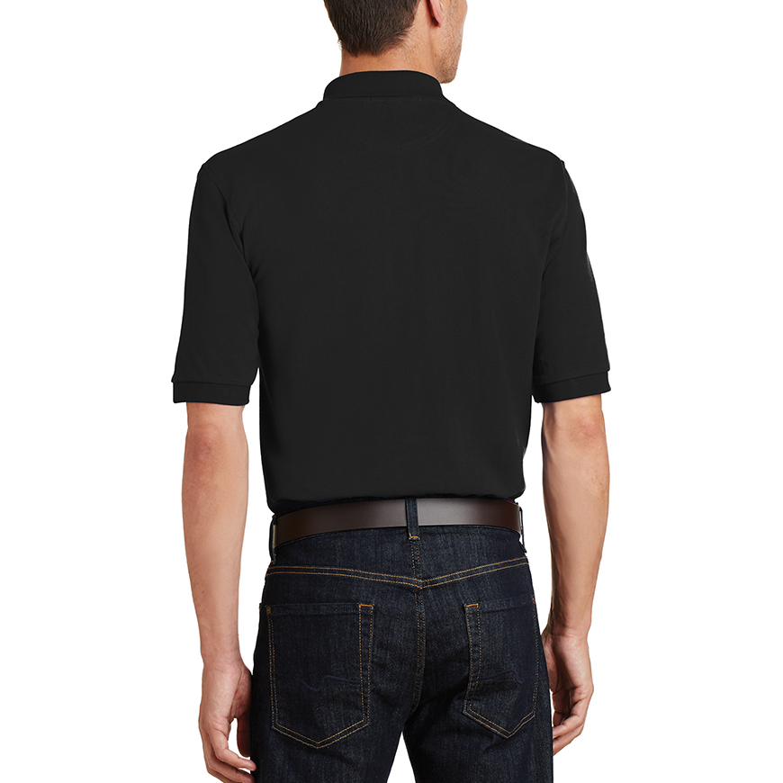 Port Authority Heavyweight Cotton Pique Polo with Pocket: PO-K420PV1