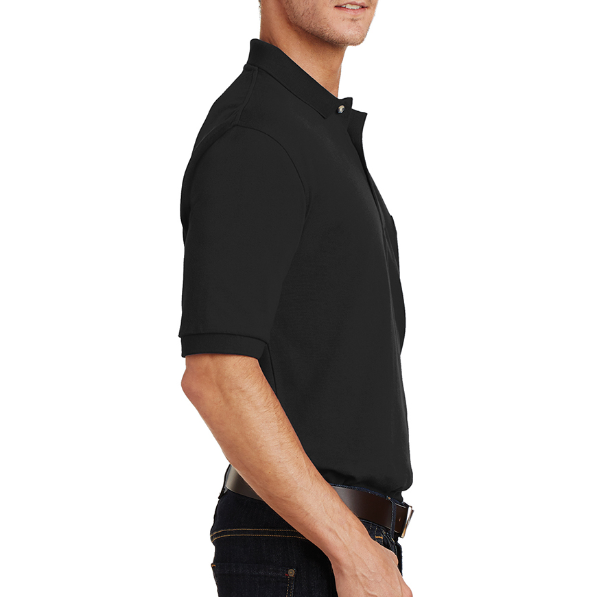 Port Authority Heavyweight Cotton Pique Polo with Pocket: PO-K420PV2