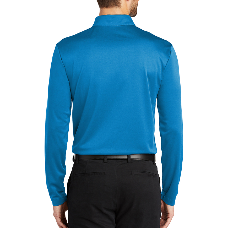 Port Authority Men's Silk Touch Performance Long Sleeve Polo: PO-K540LSV1