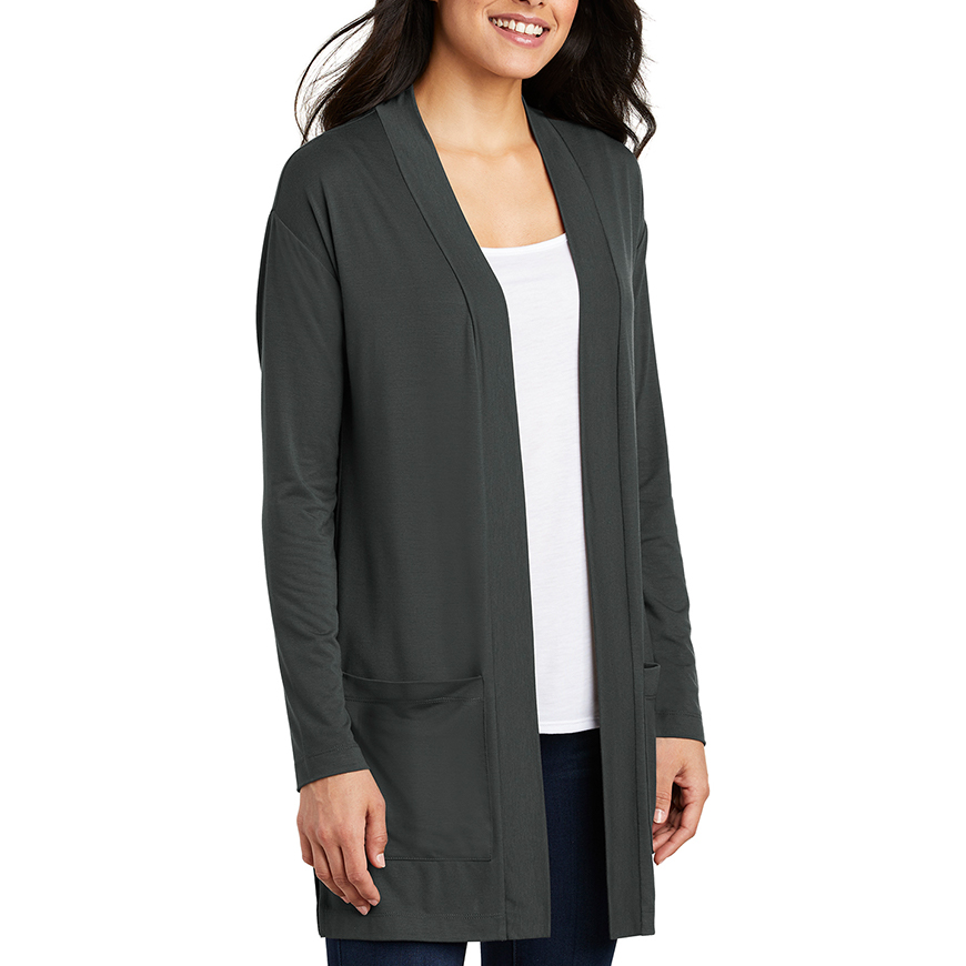 Port Authority Women's Concept Long Pocket Cardigan: PO-LK5434V2