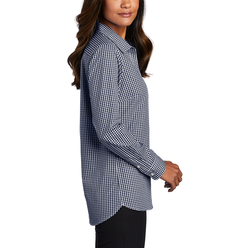 Port Authority Women's Broadcloth Gingham Easy Care Shirt: PO-LW644V1