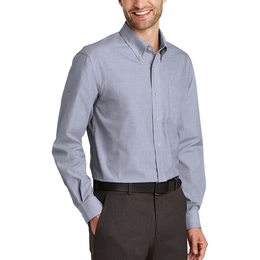 Port Authority Crosshatch Easy Care Shirt: PO-S640V2