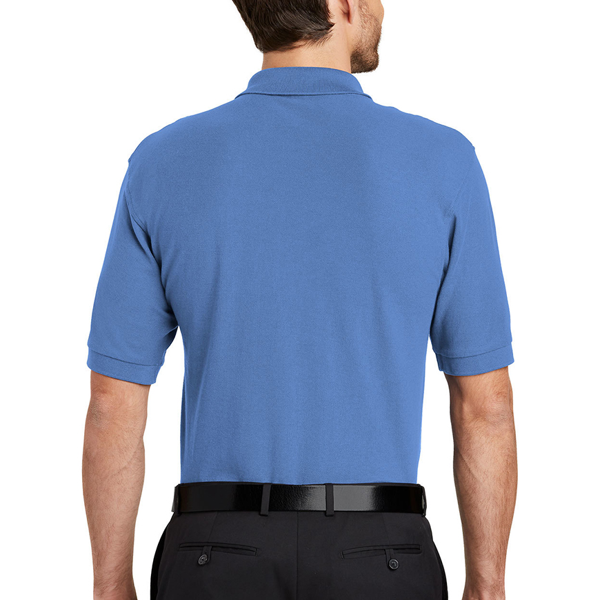 Port Authority Tall Silk Touch Polo with Pocket: PO-TLK500PTV3