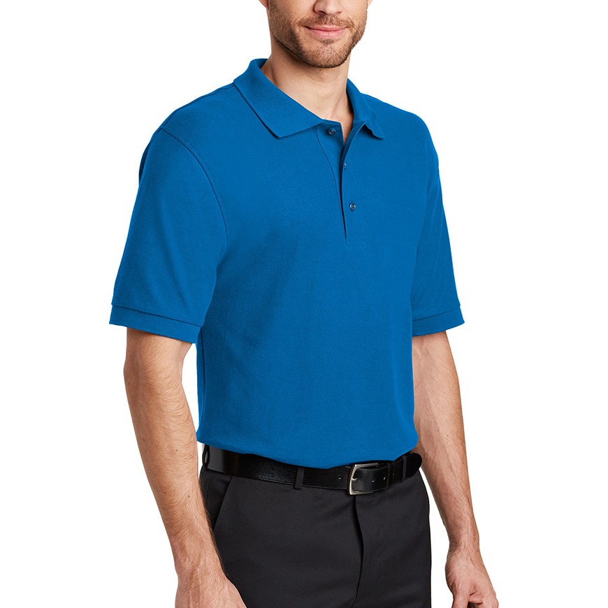 Port Authority Tall Silk Touch Polo: PO-TLK500TV2