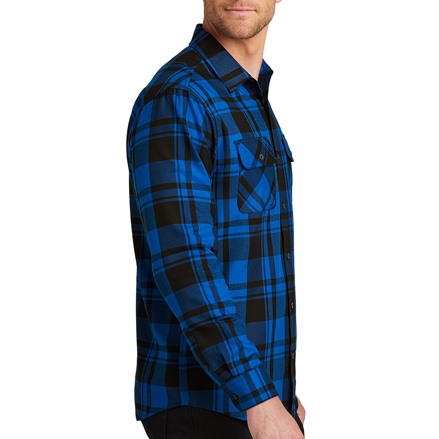 Port Authority Plaid Flannel Shirt: PO-W668V1